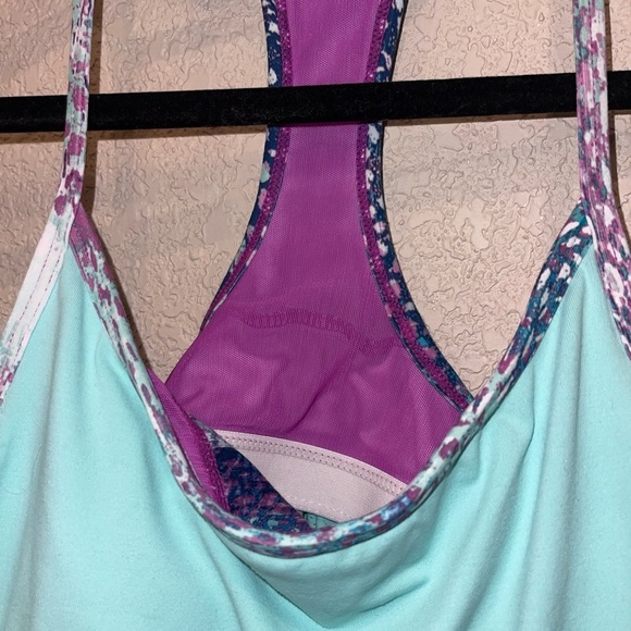Fabletics Norwalk Built-In Bra Tank – Mint Green, Size Small - Picture 6 of 9